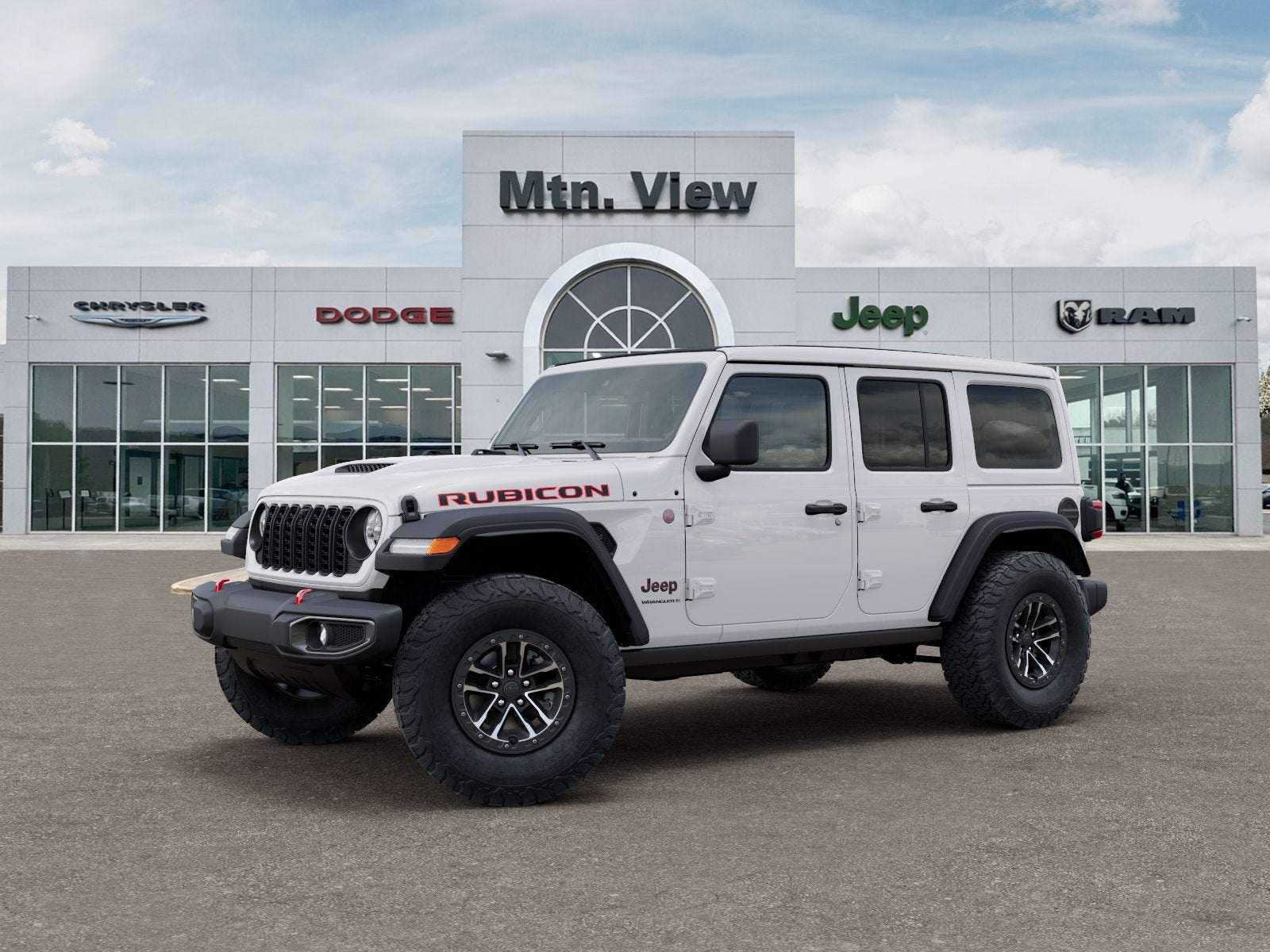 2026 Jeep Wrangler — side profile view