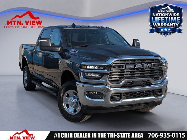 2026 RAM 2500 Tradesman in Granite Crystal Metallic Clear-Coat Exterior Paint — front three-quarter view