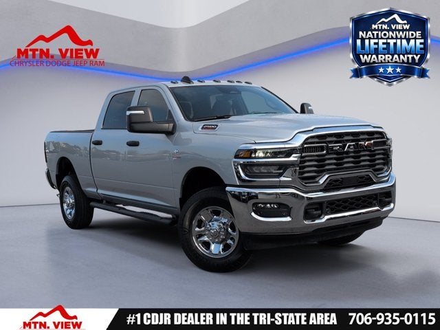 2026 RAM 2500 Tradesman in Silver-Zynith Exterior Paint — front three-quarter view